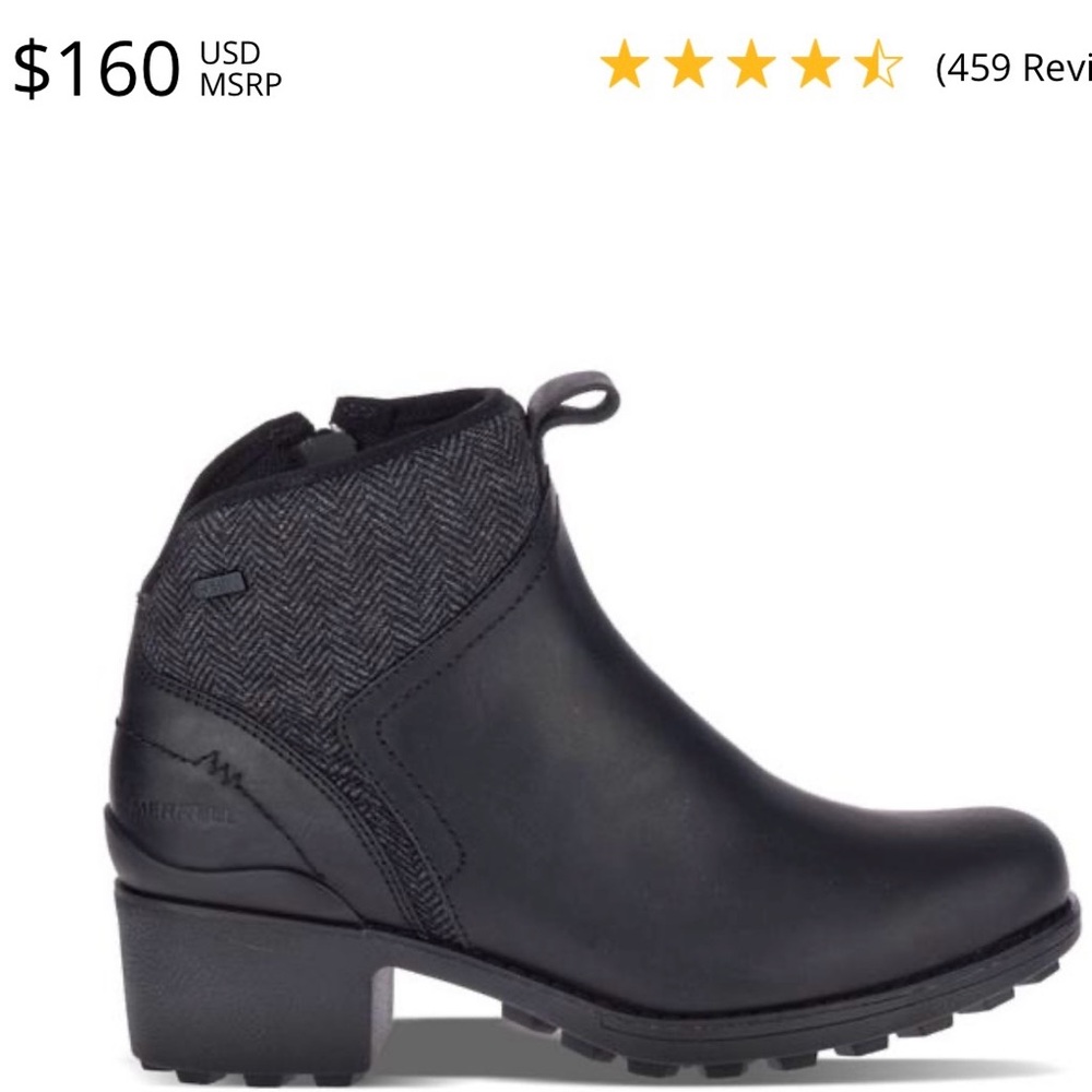 Merrell Chateau Mid Pull Waterproof Bootie